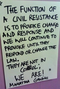 Civil Resistance - Mahatma Ghandi
